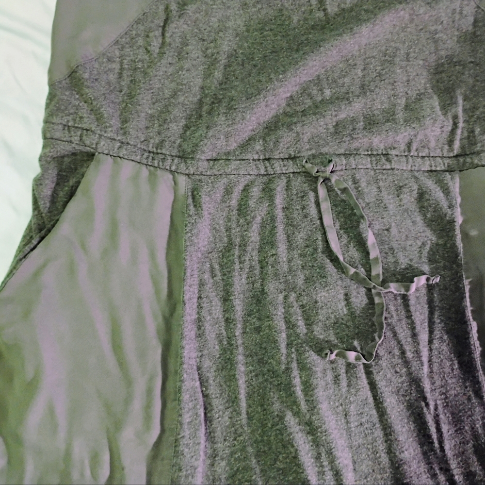 Gray Drawstring Dress - image 2